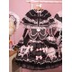 Mademoiselle Pearl Sanrio Kuromi Cape Blouse and Uneven Hem JSK(Reservation/Full Payment Without Shipping)